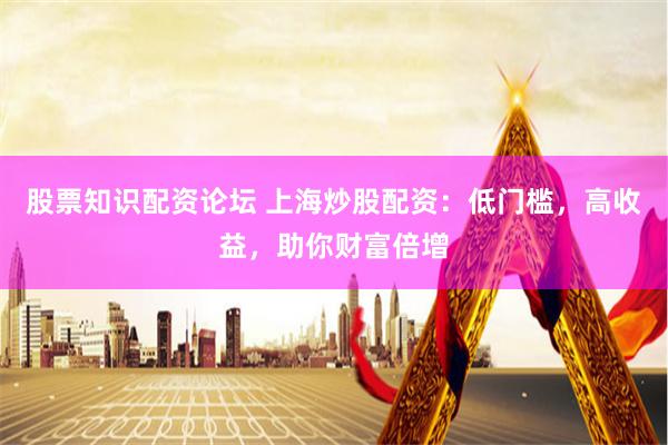 股票知识配资论坛 上海炒股配资：低门槛，高收益，助你财富倍增